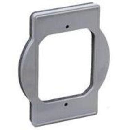 non-metallic round box adapter gray|round box adapter plate.